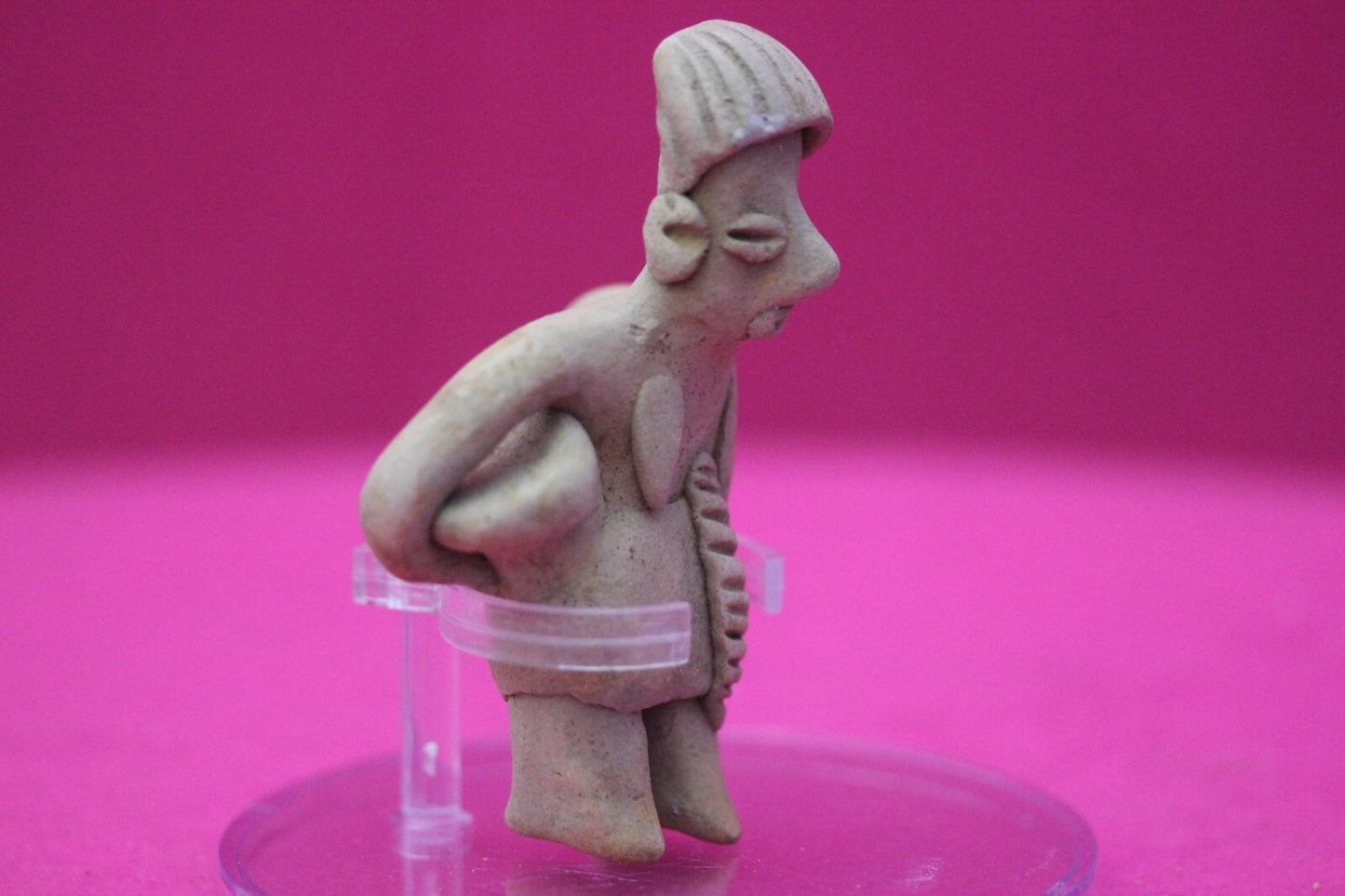 Authentic Pre Columbian Artifact Rare Grandma Tomb Figure Colima Mexico COA 147