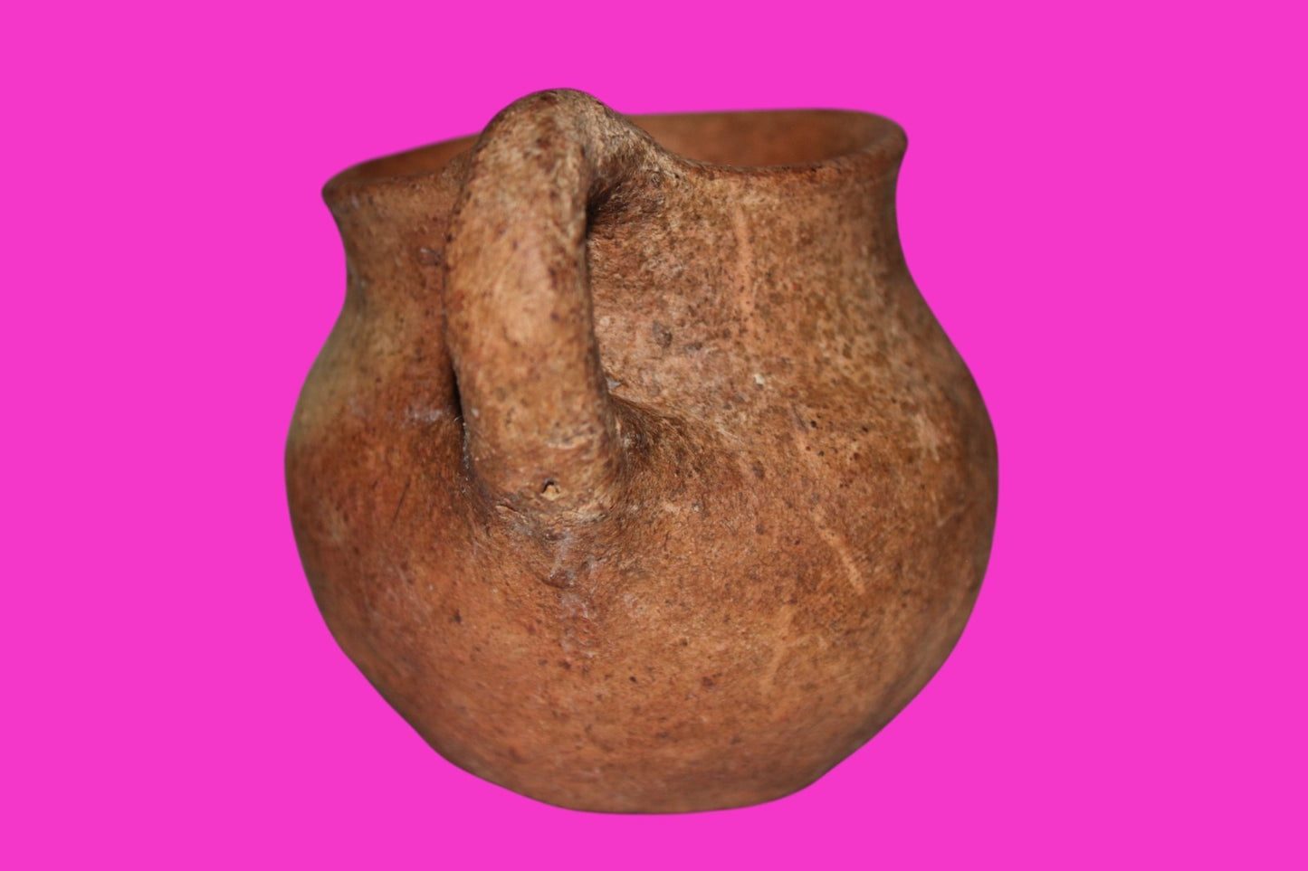 Holy Land Artifact Ancient 4000 Year Old Cup Time of Abraham 2000 BC COA J119