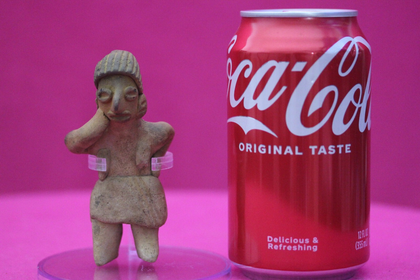 Pre Columbian Artifact Authentic Rare Grandma Tomb Figure Colima Mexico COA 148