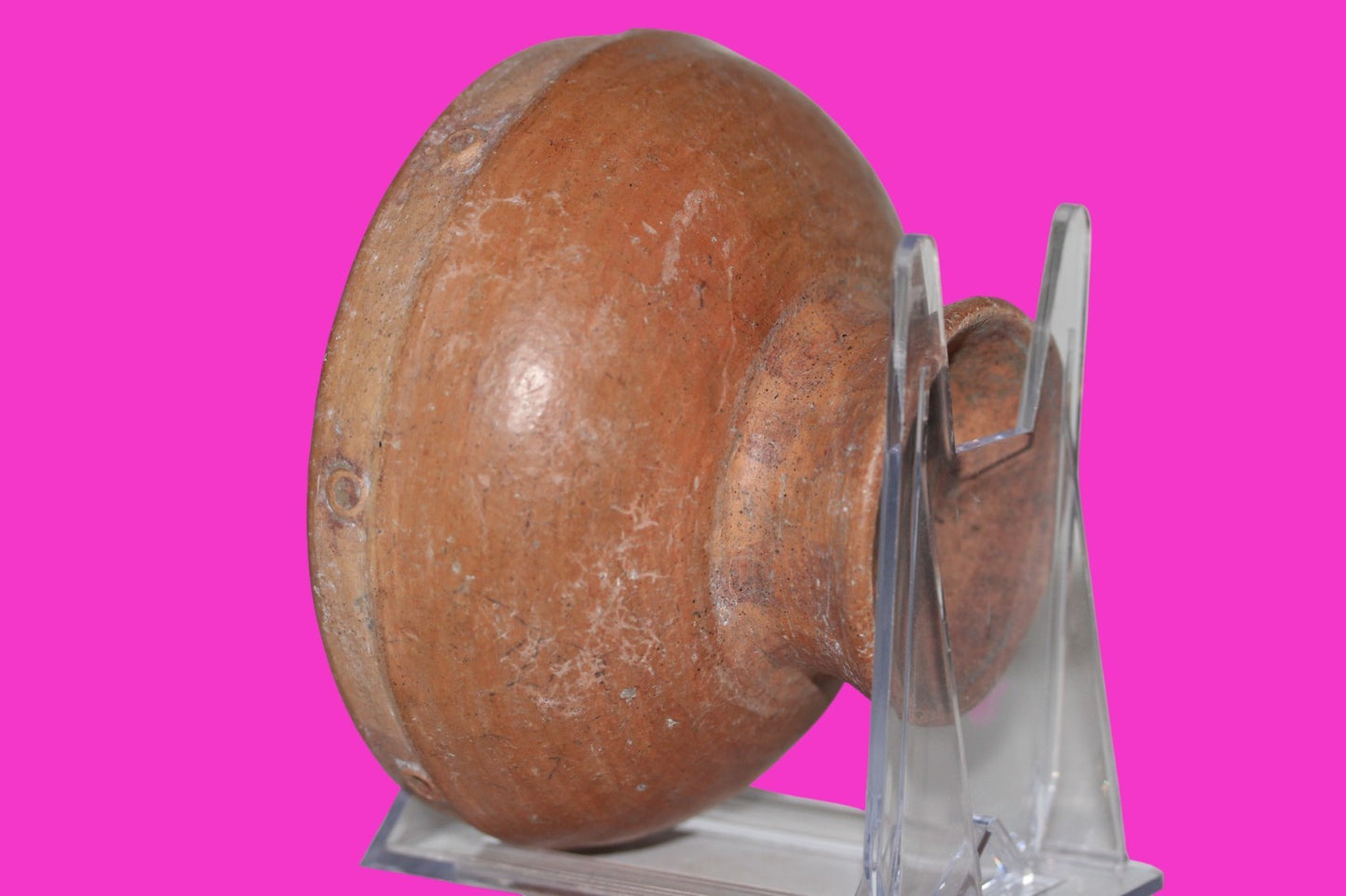 Pre Columbian Artifact Authentic Pedestal Bowl Watershed Costa Rica COA J88