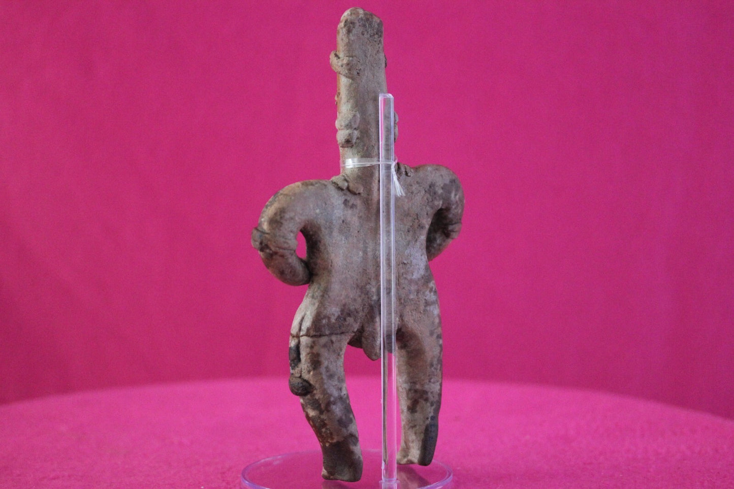 Authentic Pre Columbian Artifact Tomb Figure Colima Mexico 100 BC-250 AD COA 158