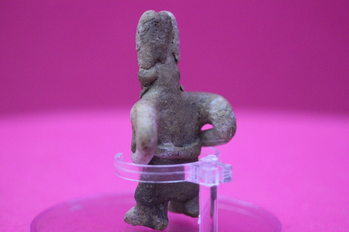 Authentic Pre Columbian Artifact Rare Grandma Tomb Figure Colima Mexico  COA 152