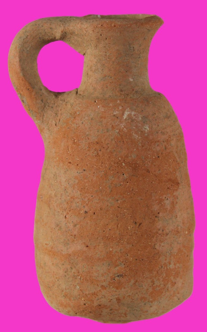 Time of Jesus Christ Ancient Holy Land Artifact Herodian Jug 50BC - 100AD COA 28