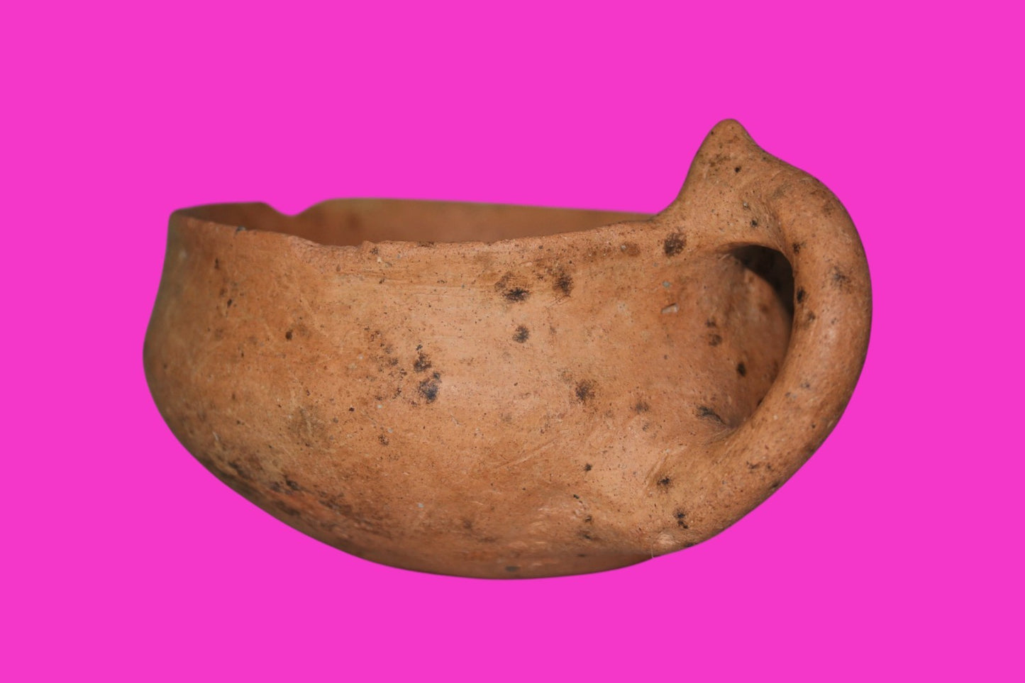 Ancient Holy Land Artifact 4000 Year Old Cup Time of Abraham 2000 BC COA J116