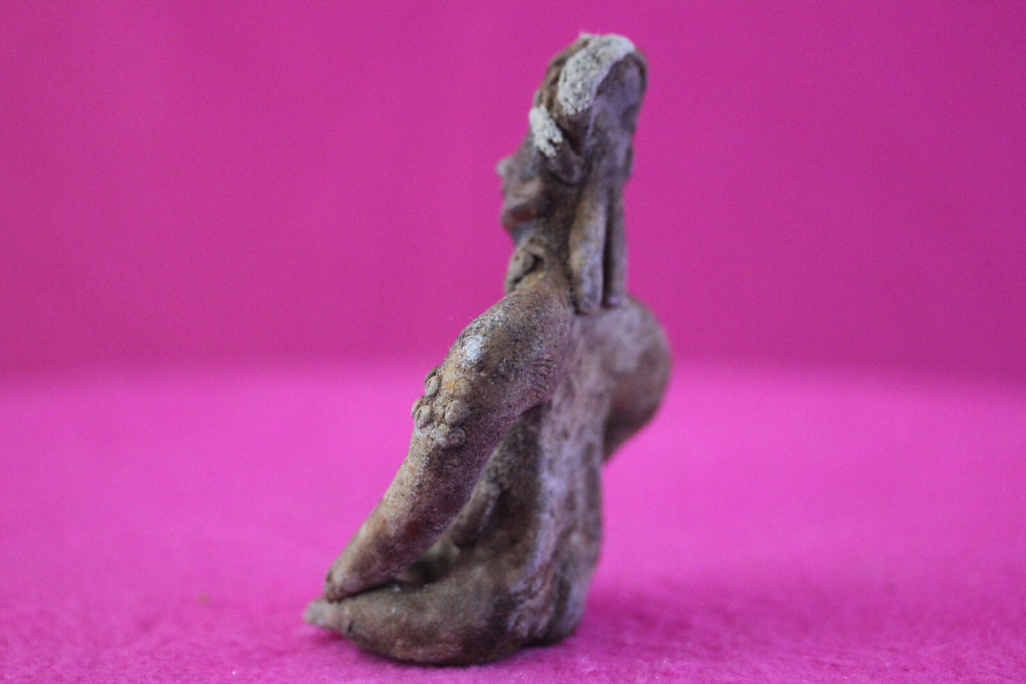 Pre Columbian Artifact Authentic Rare Seated Tomb Figure Colima Mexico COA 179