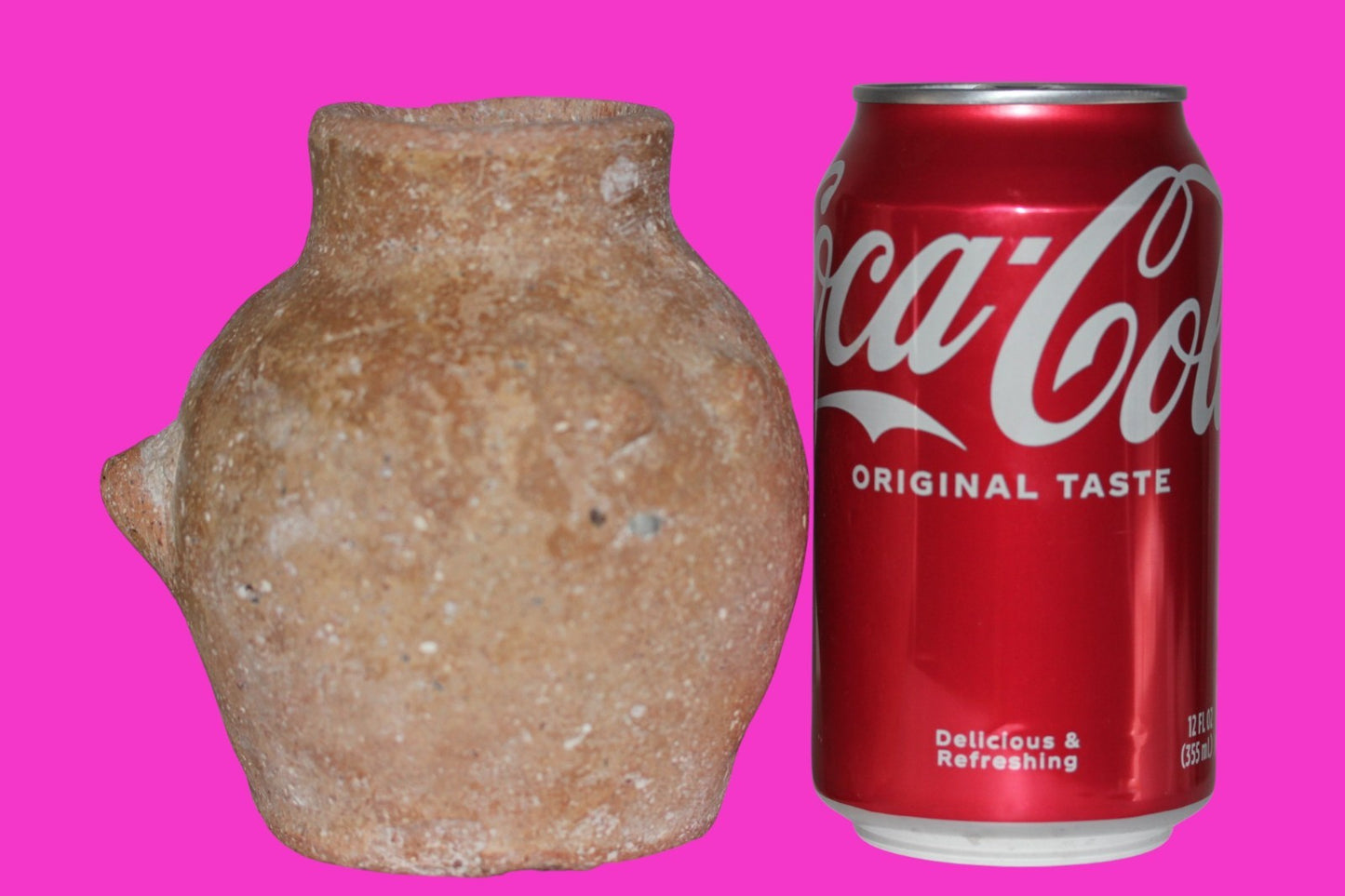 Ancient Holy Land Jar Artifact 5500 Year Old Before Abraham 3500 BC COA J142