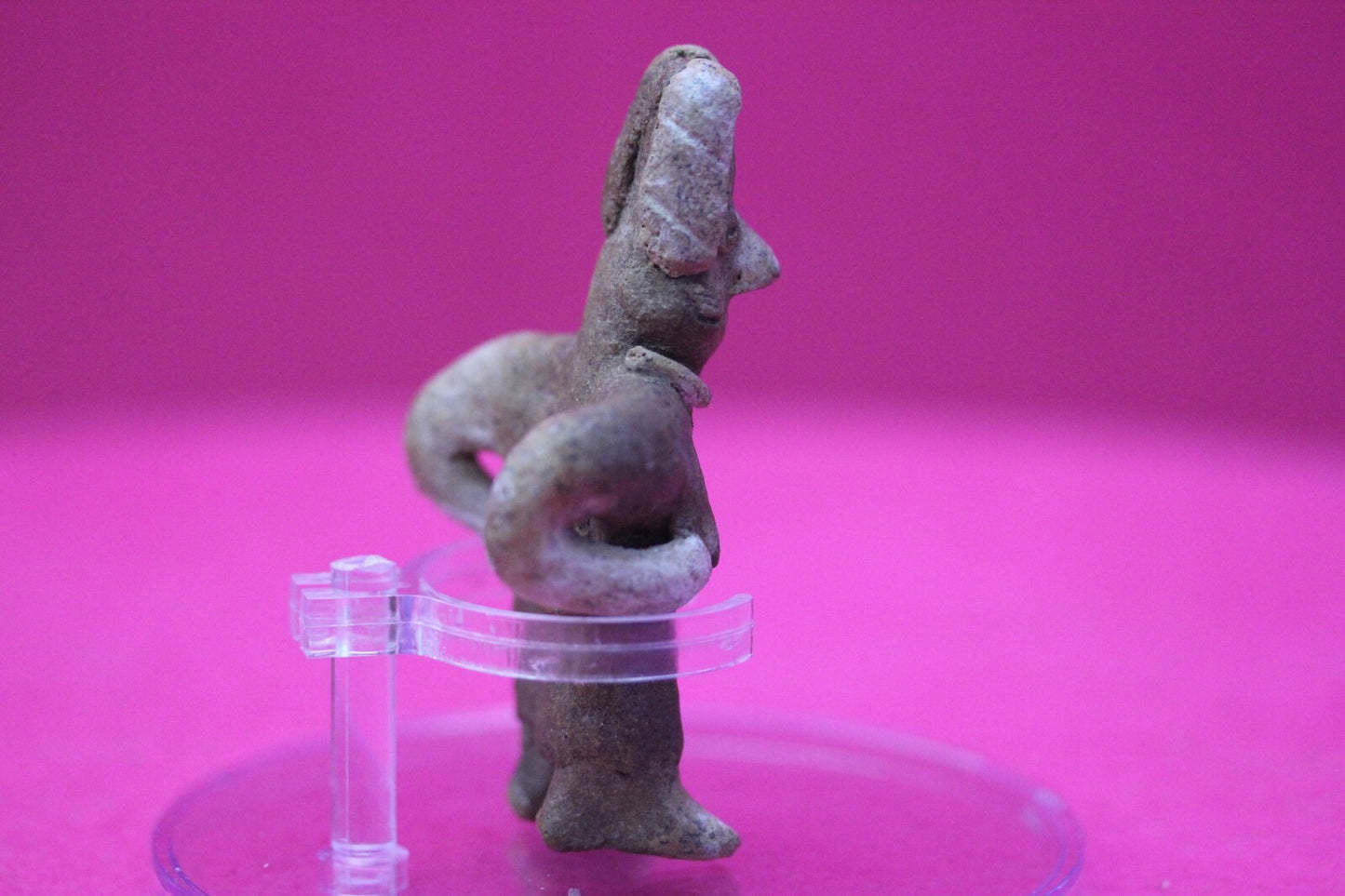 Pre Columbian Artifact Authentic Rare Grandma Tomb Figure Colima Mexico  COA 152