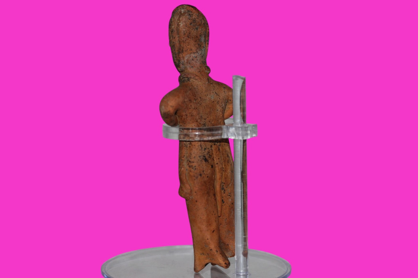 Pre Columbian Authentic Artifact Pretty Lady Tomb Figure Colima Mexico COA 17