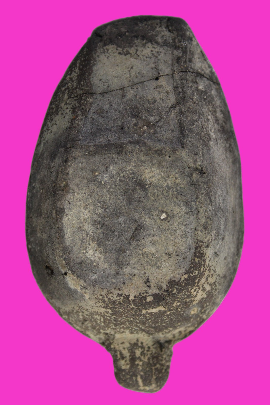 Oil Lamp Holy Land Ancient Artifact Jesus Christ Home Israel 300-600 AD COA 103