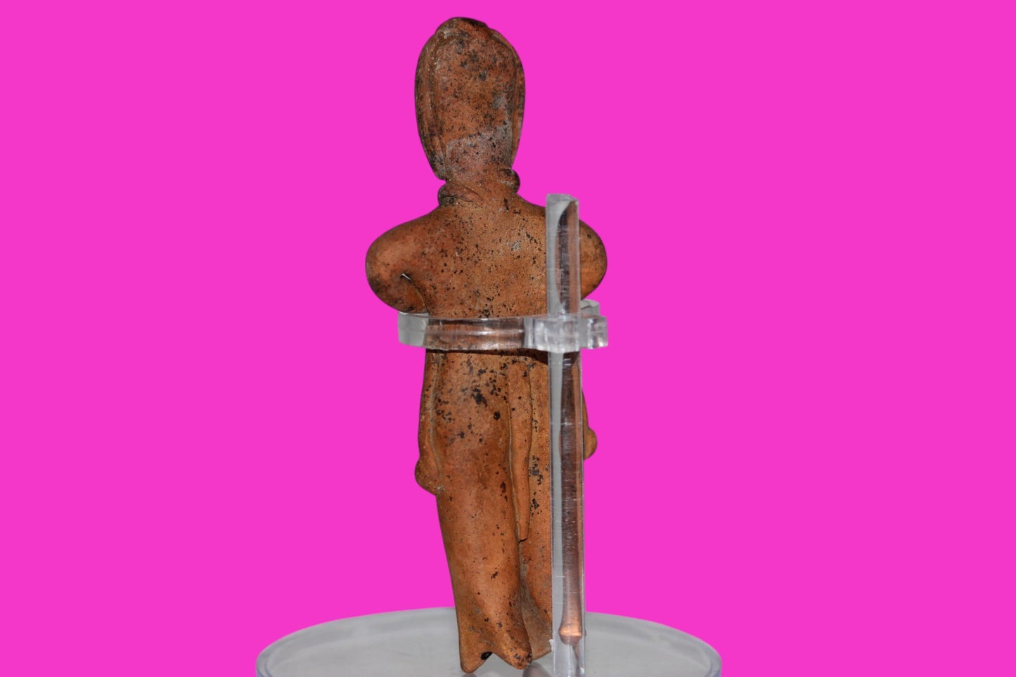 Authentic Pre Columbian Artifact Pretty Lady Tomb Figure Colima Mexico COA 17