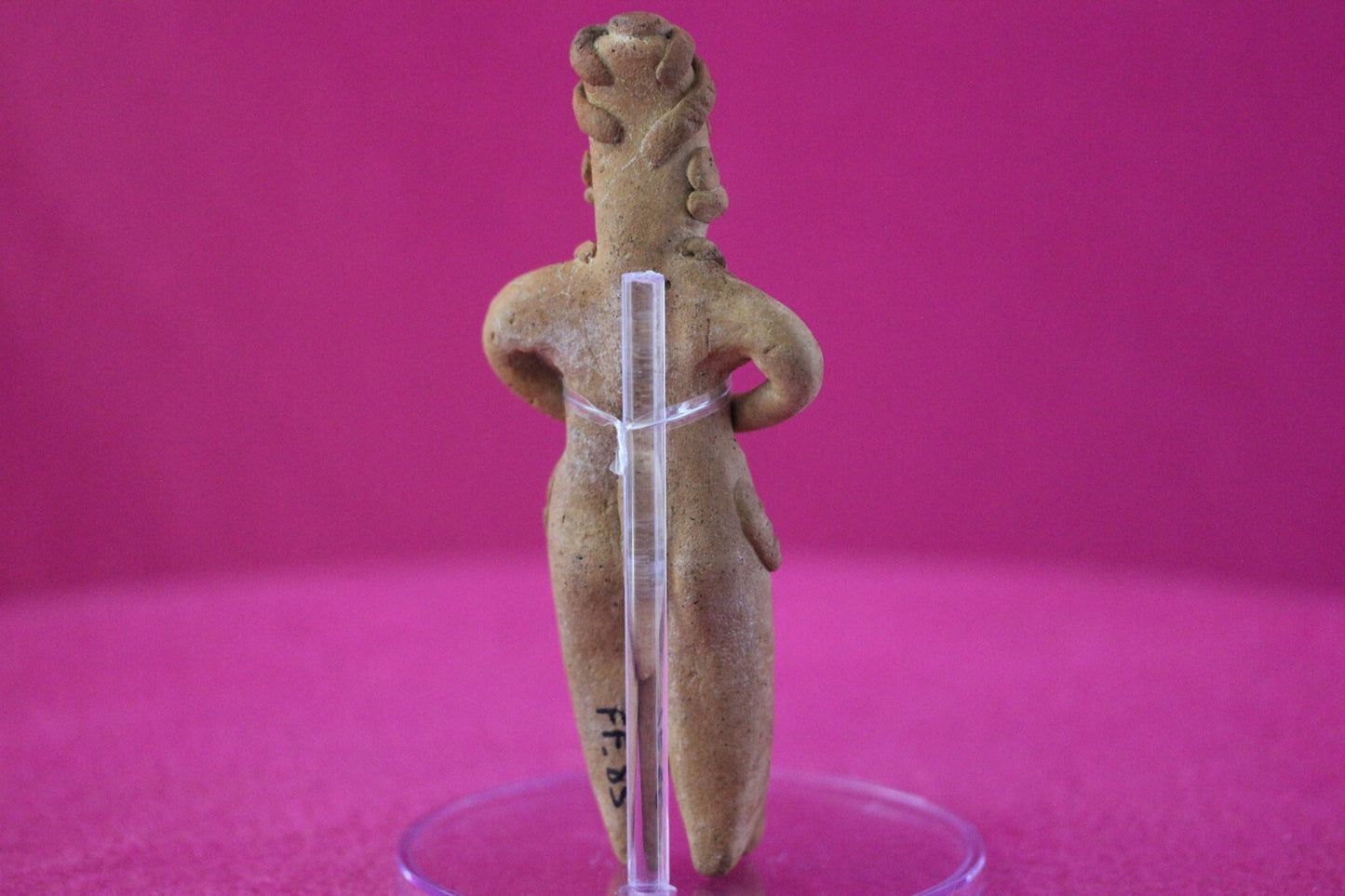 Authentic Pre Columbian Artifact Tomb Figure Colima Mexico 100 BC-250 AD COA 162