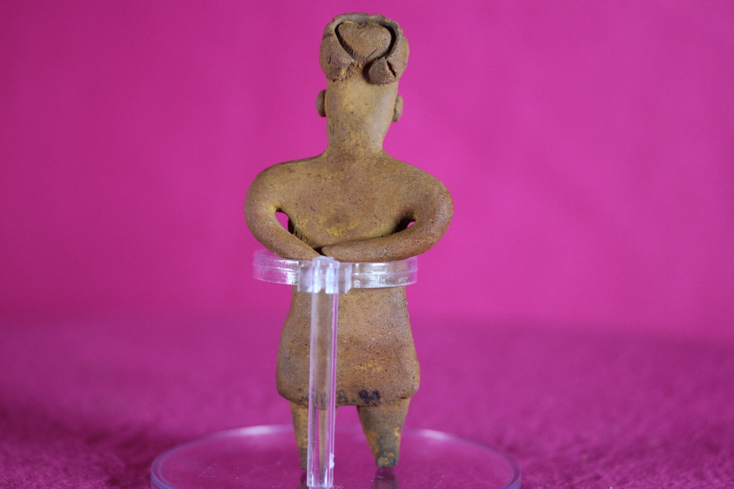 Authentic Pre Columbian Artifact Rare Grandma Tomb Figure Colima Mexico COA 143