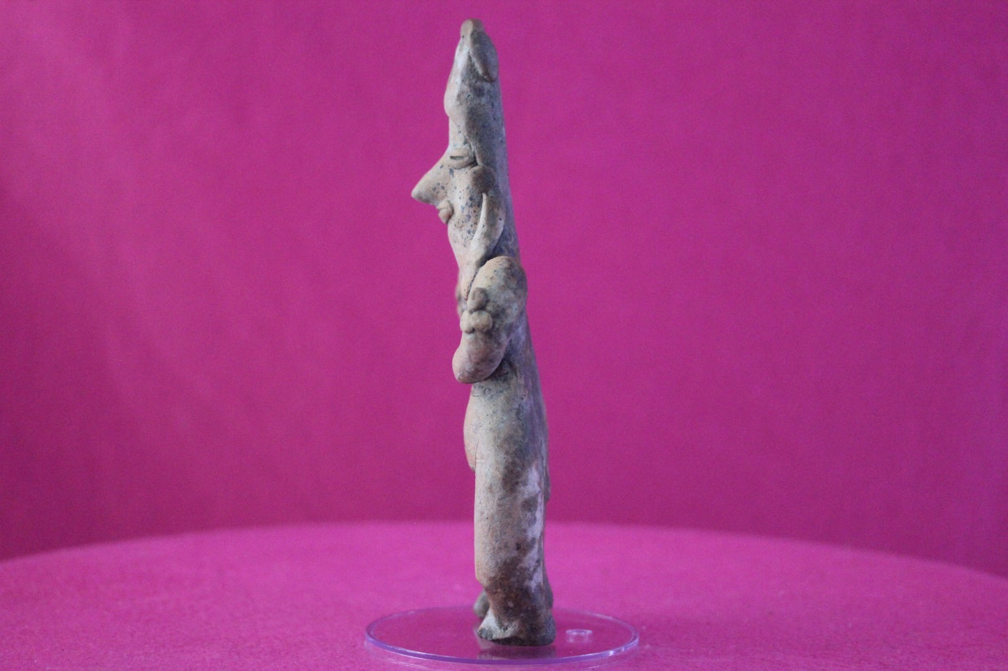 Pre Columbian Authentic Artifact Female Shaman Tomb Figure Colima Mexico COA 198