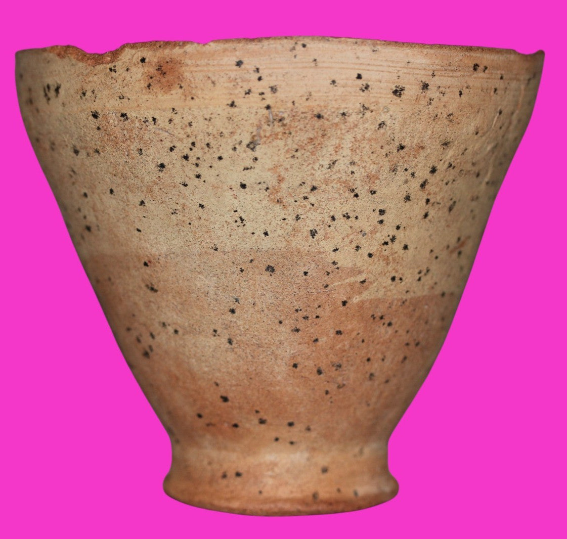 Holy Land Artifact Ancient 4000 Year Old Cup Time of Abraham 2000 BC COA J143