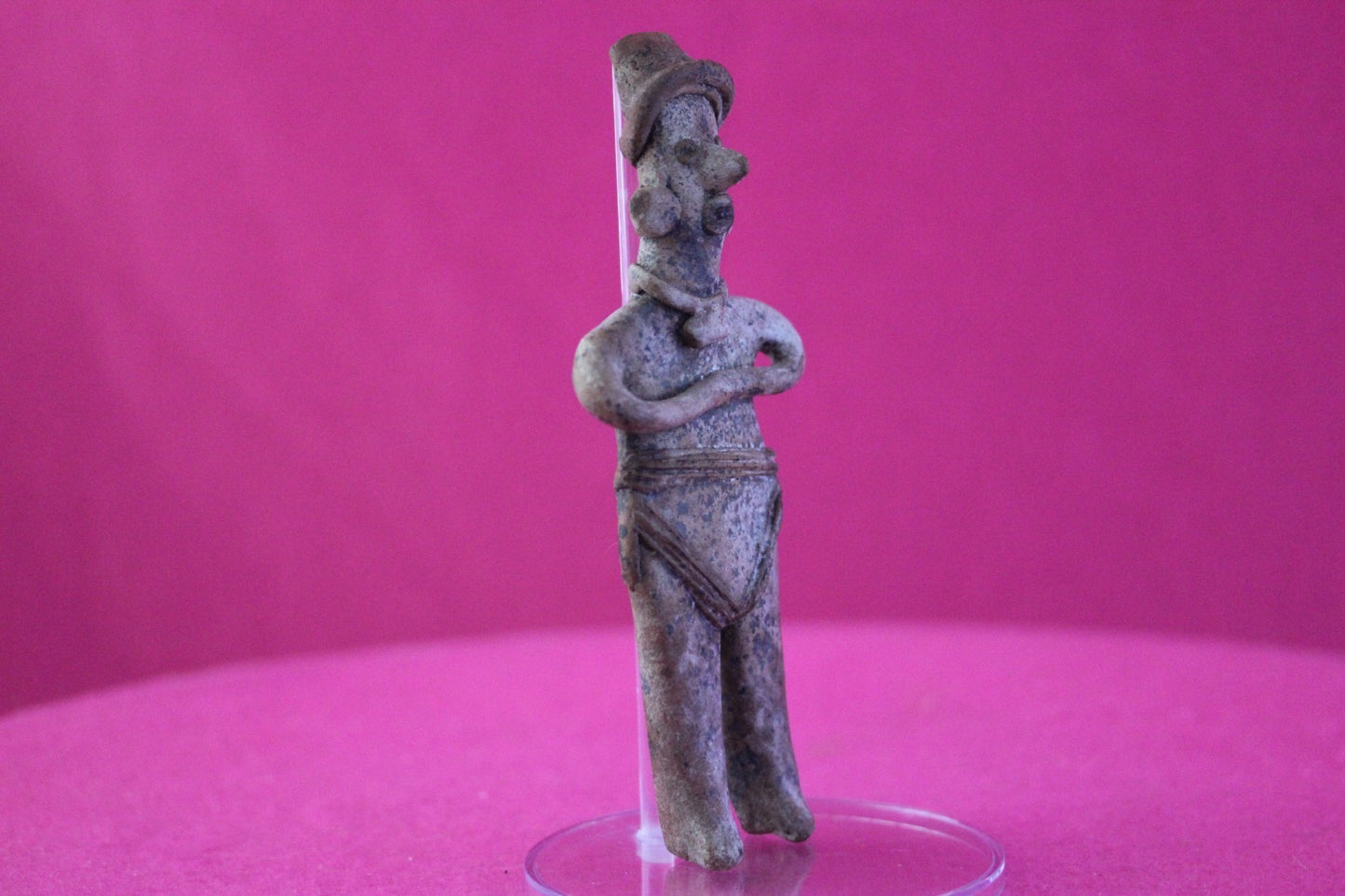 Pre Columbian Artifact Authentic Tomb Figure Colima Mexico 100 BC-250 AD COA 203