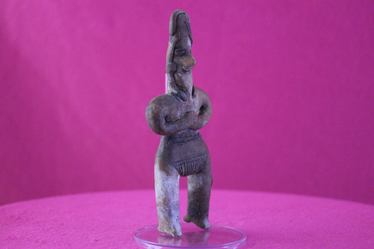 Pre Columbian Artifact Authentic Pretty Lady Tomb Figure Colima Mexico COA 195