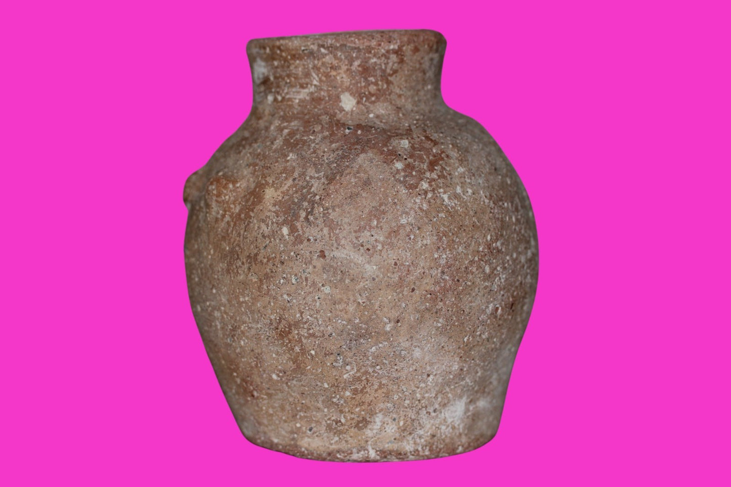 Time of Canaanites Holy Land Artifact Ancient Jar 5500 Year Old 3500 BC COA J142