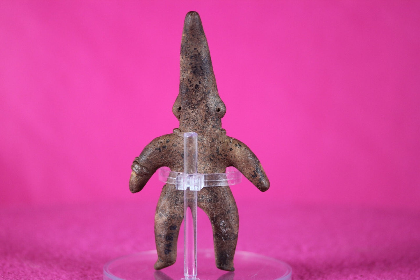 Pre Columbian Authentic Artifact Girl Figure Colima Mexico 100 BC-250 AD COA 138