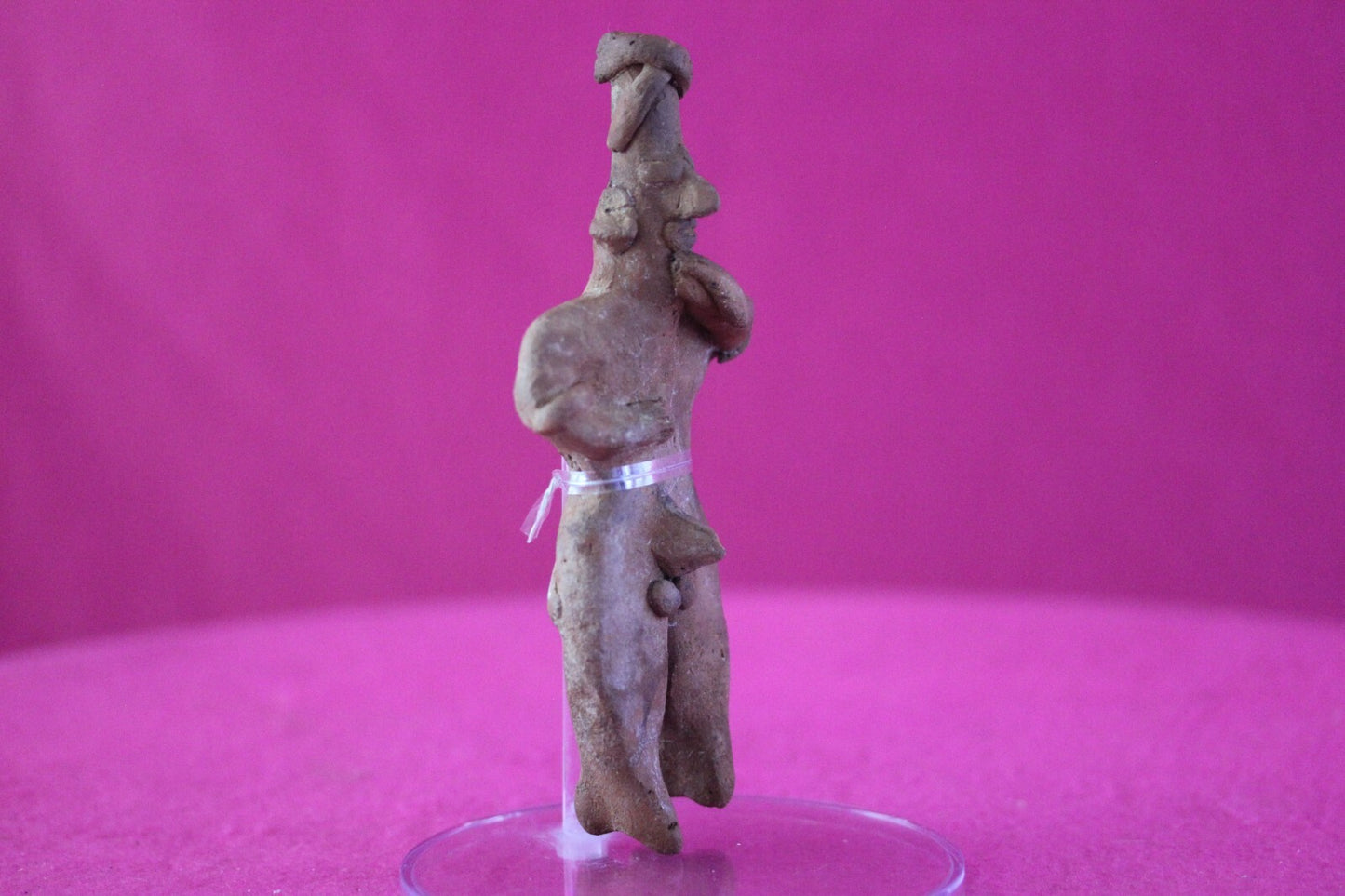 Authentic Pre Columbian Artifact Tomb Figure Colima Mexico 100 BC-250 AD COA 164
