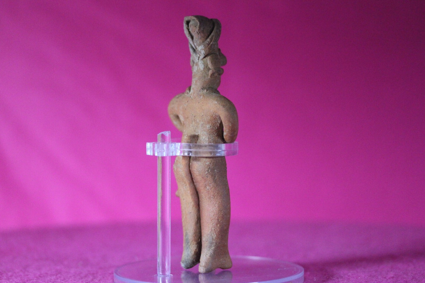 Authentic Pre Columbian Artifact Tomb Figure Colima Mexico 100 BC-250 AD COA 132