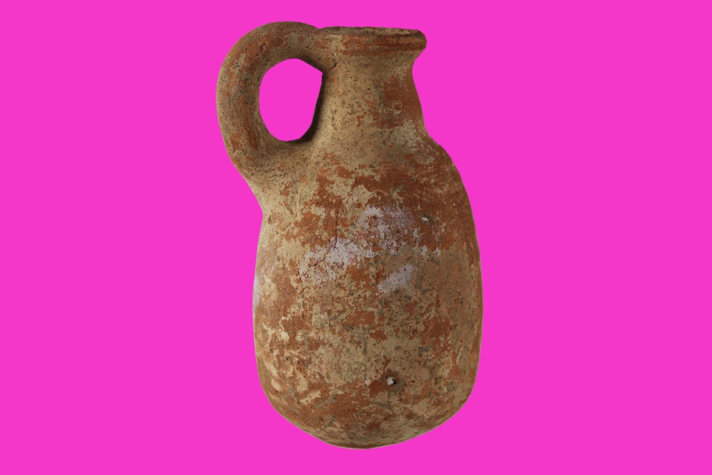 Time of Jesus Christ Ancient Holy Land Artifact Herodian Jug 50BC - 100AD COA 32