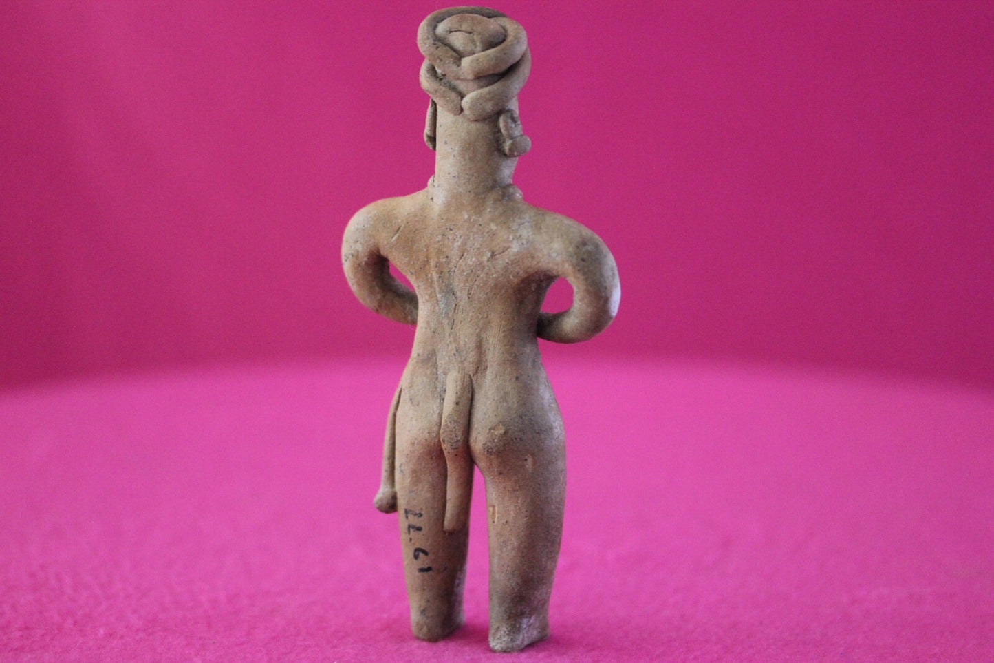 Authentic Pre Columbian Artifact Tomb Figure Colima Mexico 100 BC-250 AD COA 170