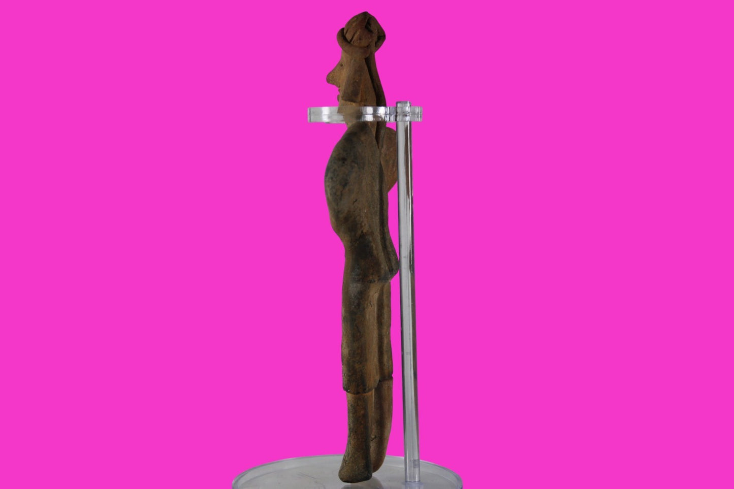 Pre Columbian Artifact Rare Arm in Sling Tomb Figure Colima Mexico 100BC COA 287