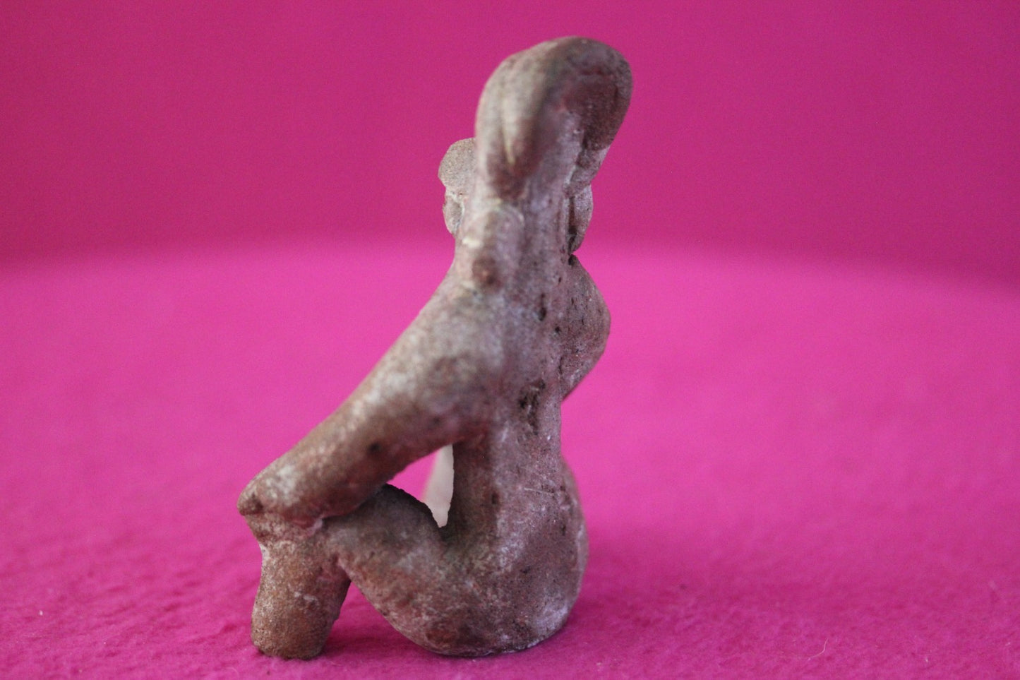 Authentic Pre Columbian Artifact Rare Skirted Tomb Figure Colima Mexico COA 185