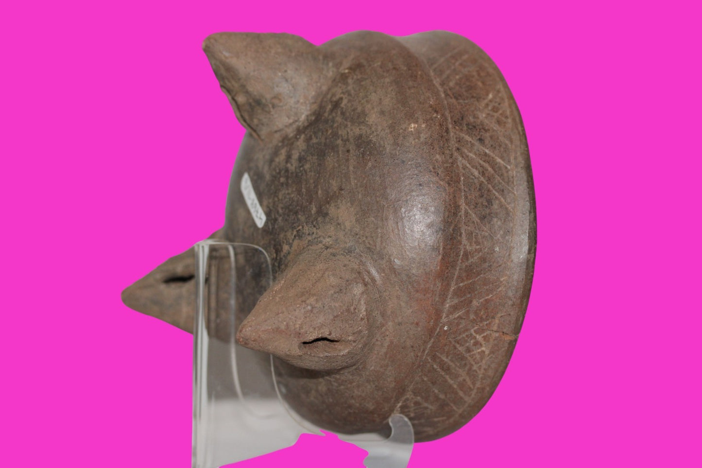 Pre Columbian Authentic Artifact Michoacan Tripod Rattle Bowl Mexico COA J16