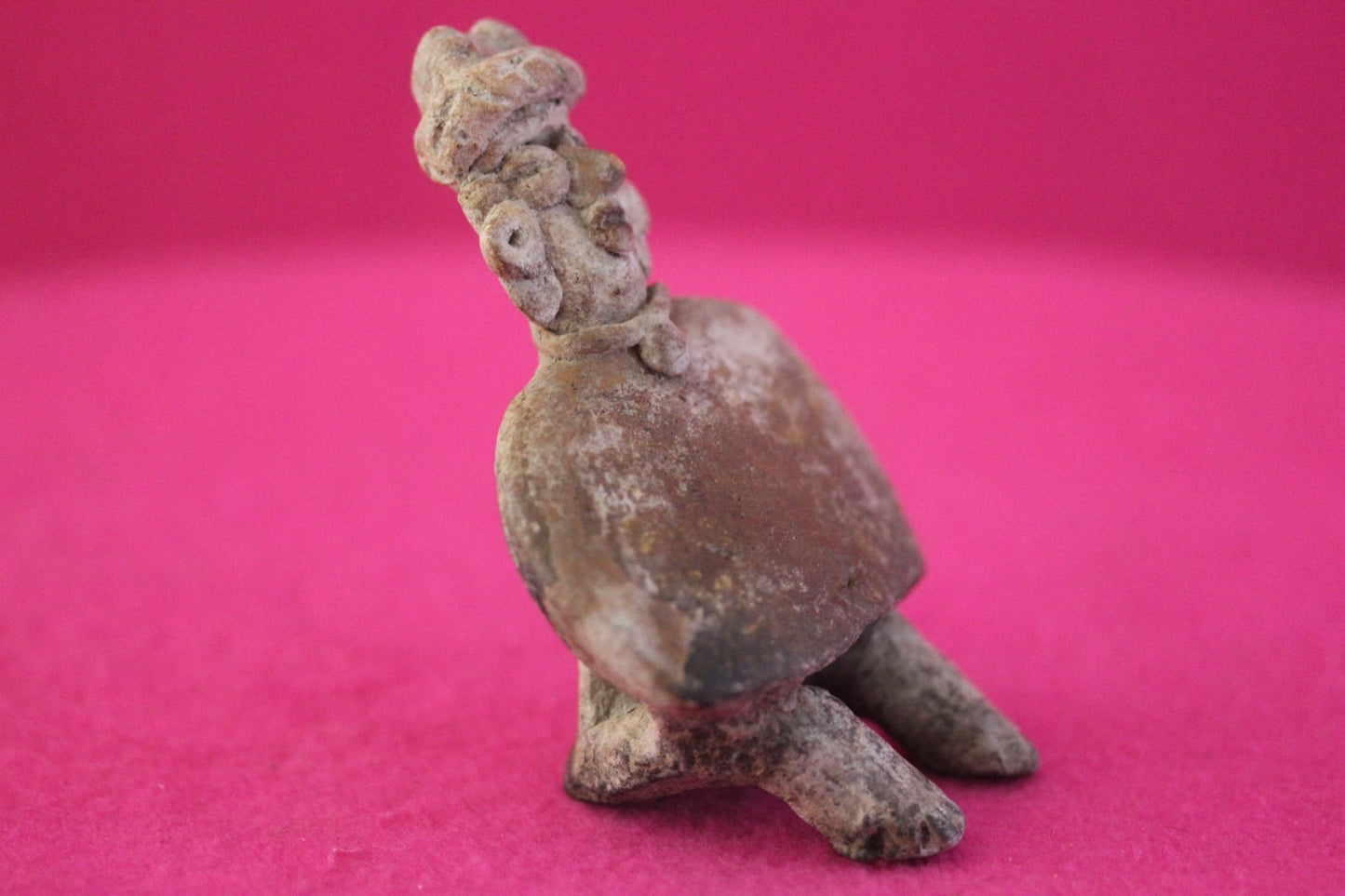 Authentic Pre Columbian Artifact Rare Skirted Tomb Figure Colima Mexico COA 183