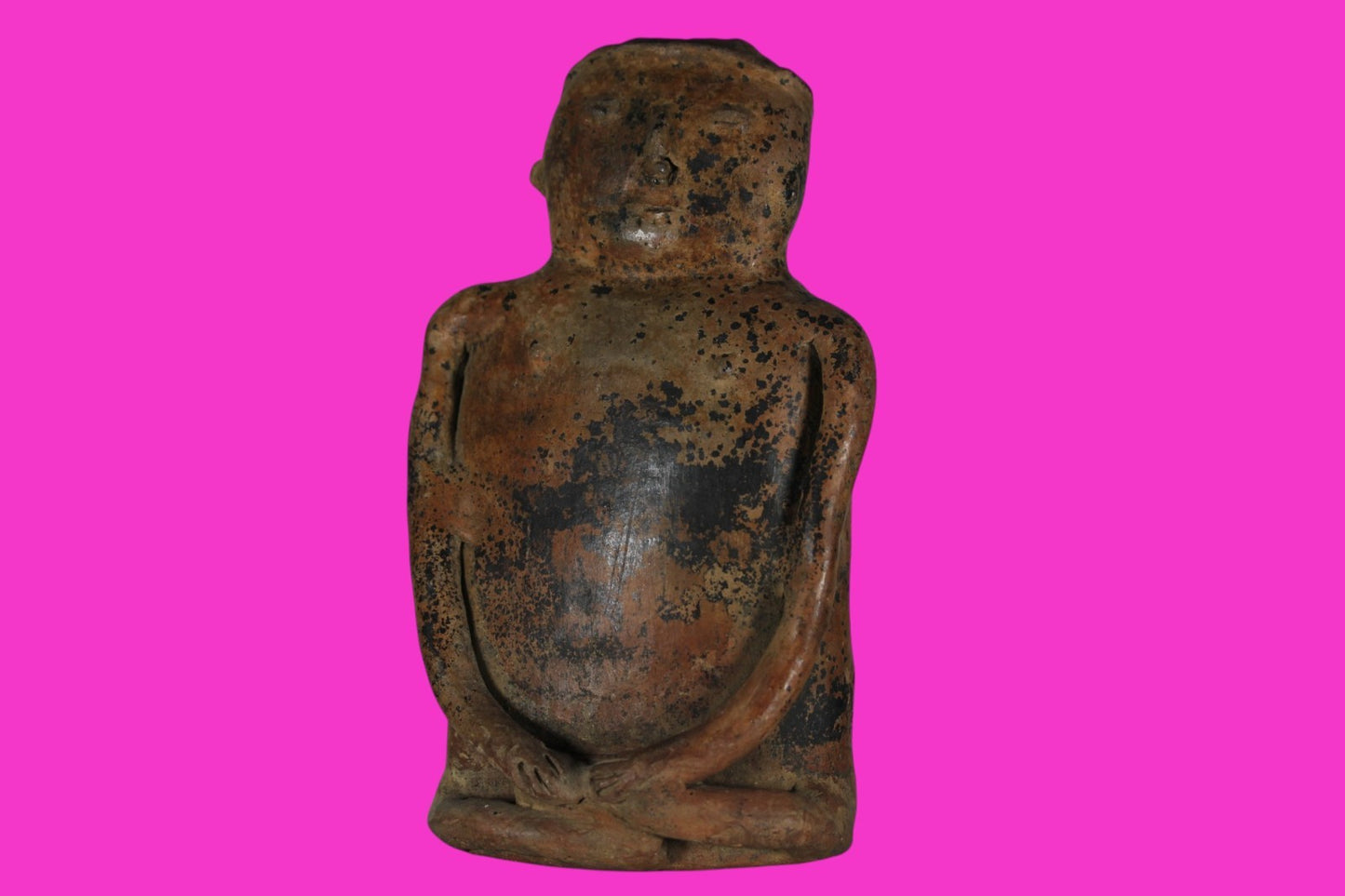 Pre Columbian Artifact Authentic Large Figure Quimbaya Colombia 500 AD COA 216