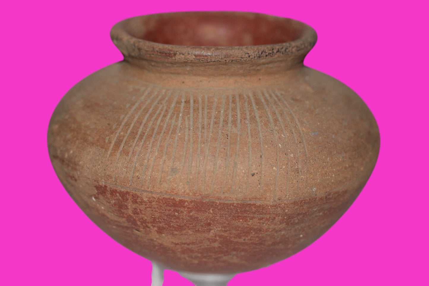 Pre Columbian Artifact Authentic Small Olla Colima Mexico 200 BC-200 AD COA J101