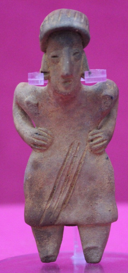 Pre Columbian Artifact Authentic Rare Grandma Tomb Figure Colima Mexico COA 150