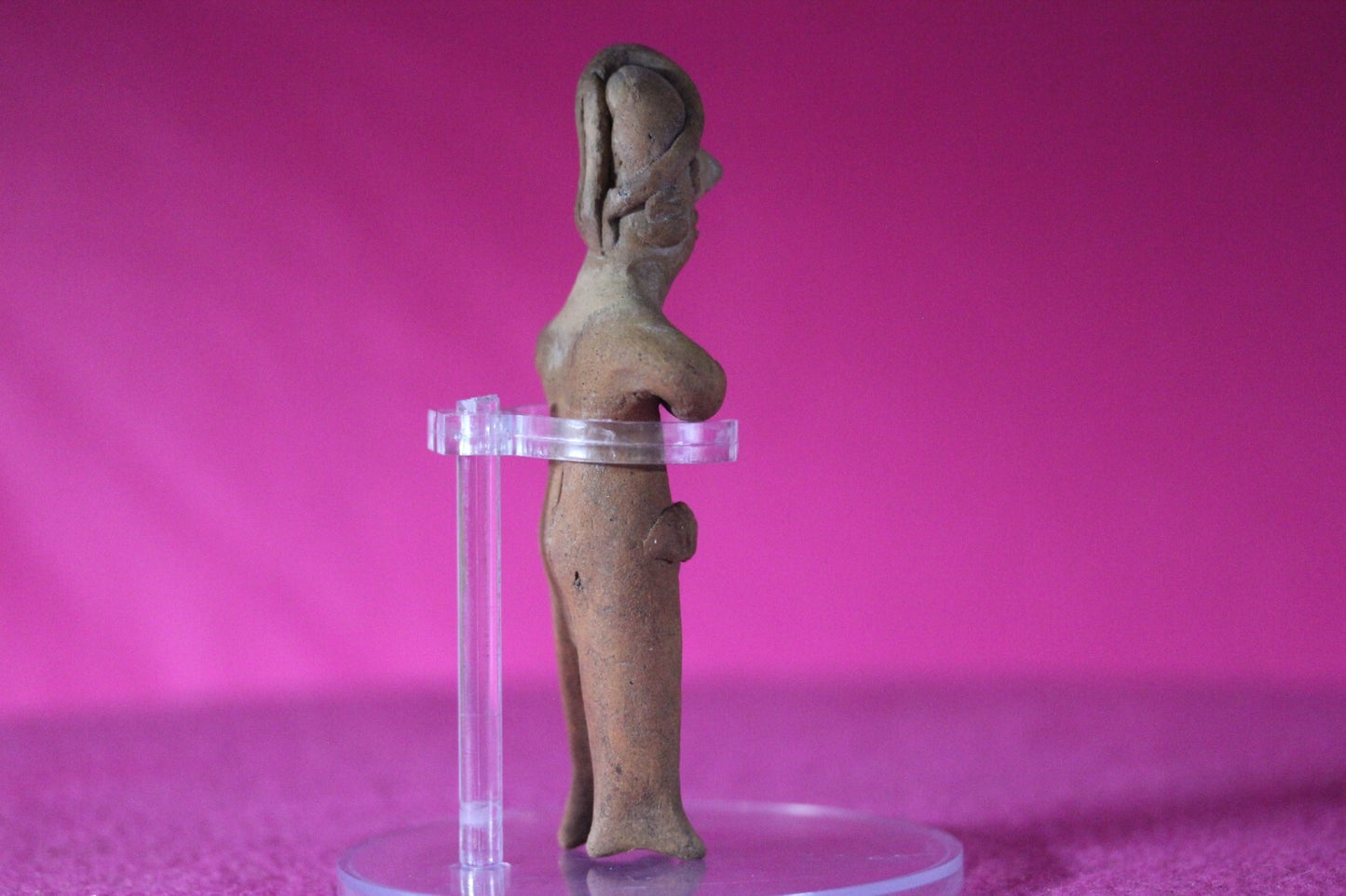 Authentic Pre Columbian Artifact Tomb Figure Colima Mexico 100 BC-250 AD COA 129