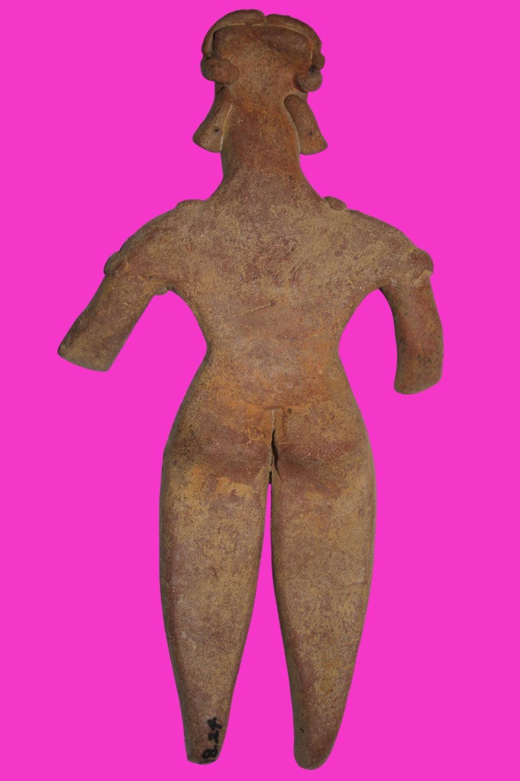 Pre Columbian Artifact 6 in Male Shaft Tomb Figure Colima Mexico 100BC COA 273