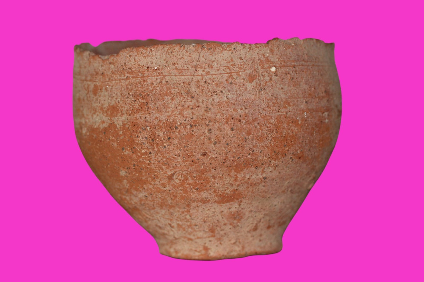 Ancient Holy Land Artifact From Time of Jesus Christ Bowl 100BC-200AD COA J136