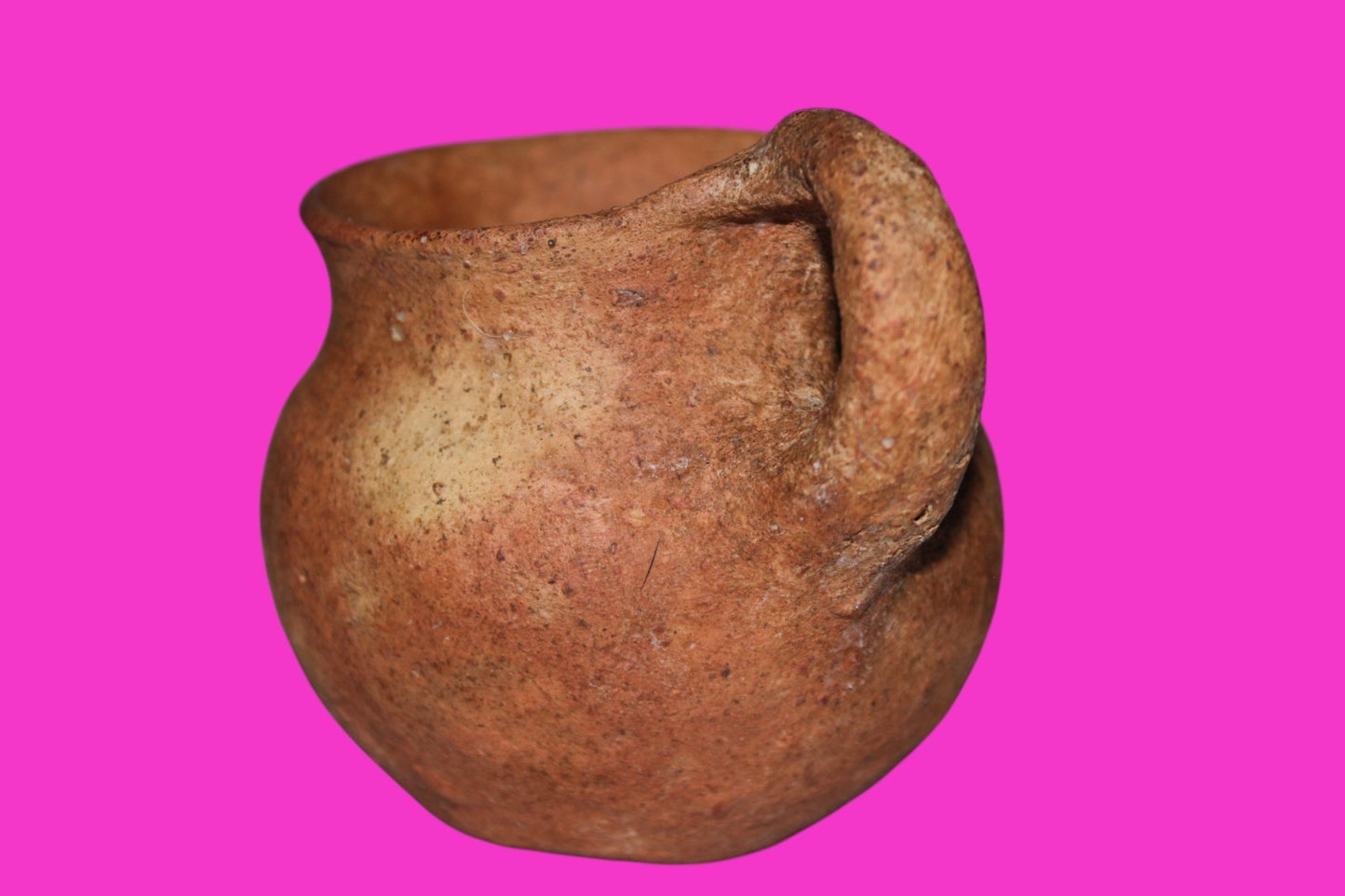 Holy Land Artifact Ancient 4000 Year Old Cup Time of Abraham 2000 BC COA J119