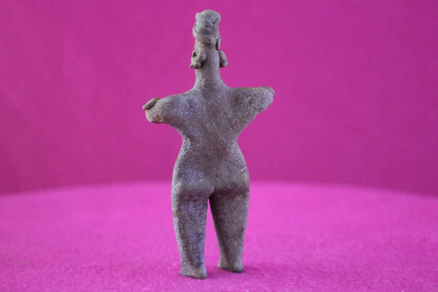 Authentic Pre Columbian Artifact Tomb Figure Colima Mexico 100 BC-250 AD COA 174