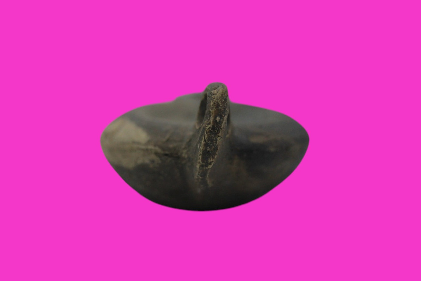 Ancient Holy Land Oil Lamp Artifact Jesus Christ Homeland 100-400 AD COA J110