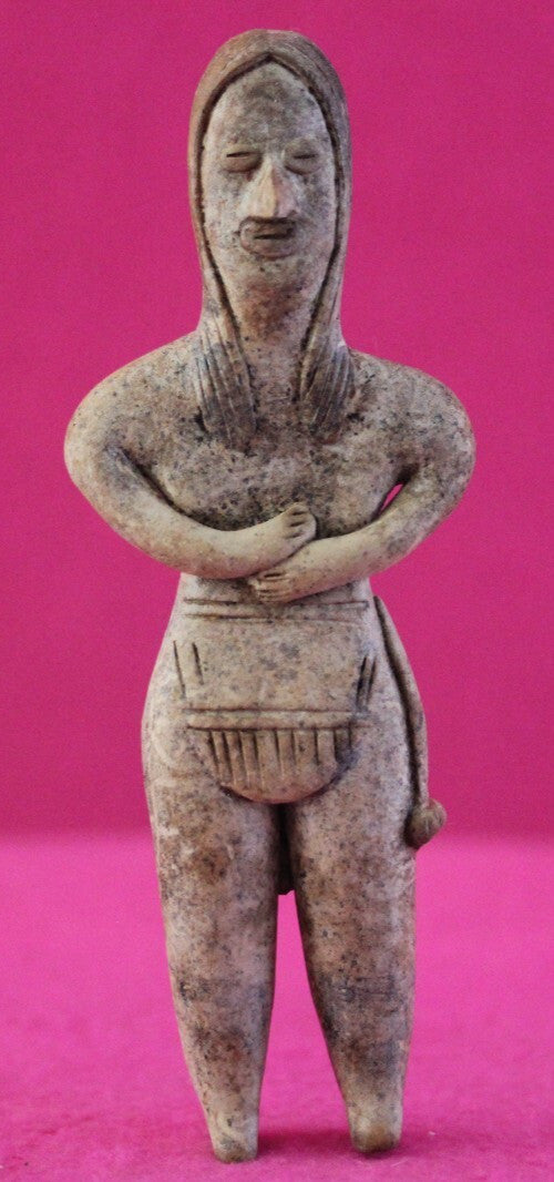Pre Columbian Authentic Artifact Tomb Figure Colima Mexico 100 BC-250 AD COA 167