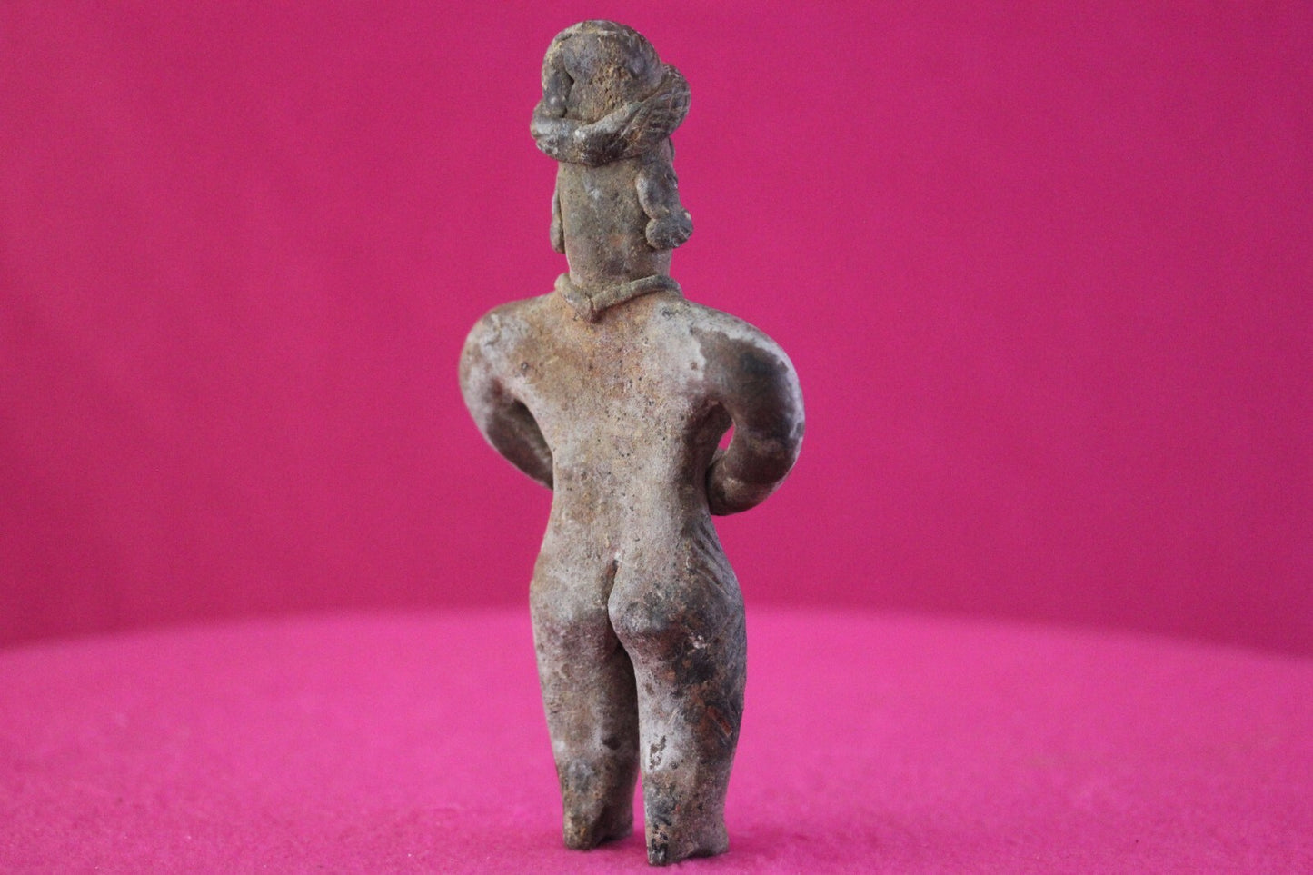 Authentic Pre Columbian Artifact Tomb Figure Colima Mexico 100 BC-250 AD COA 171