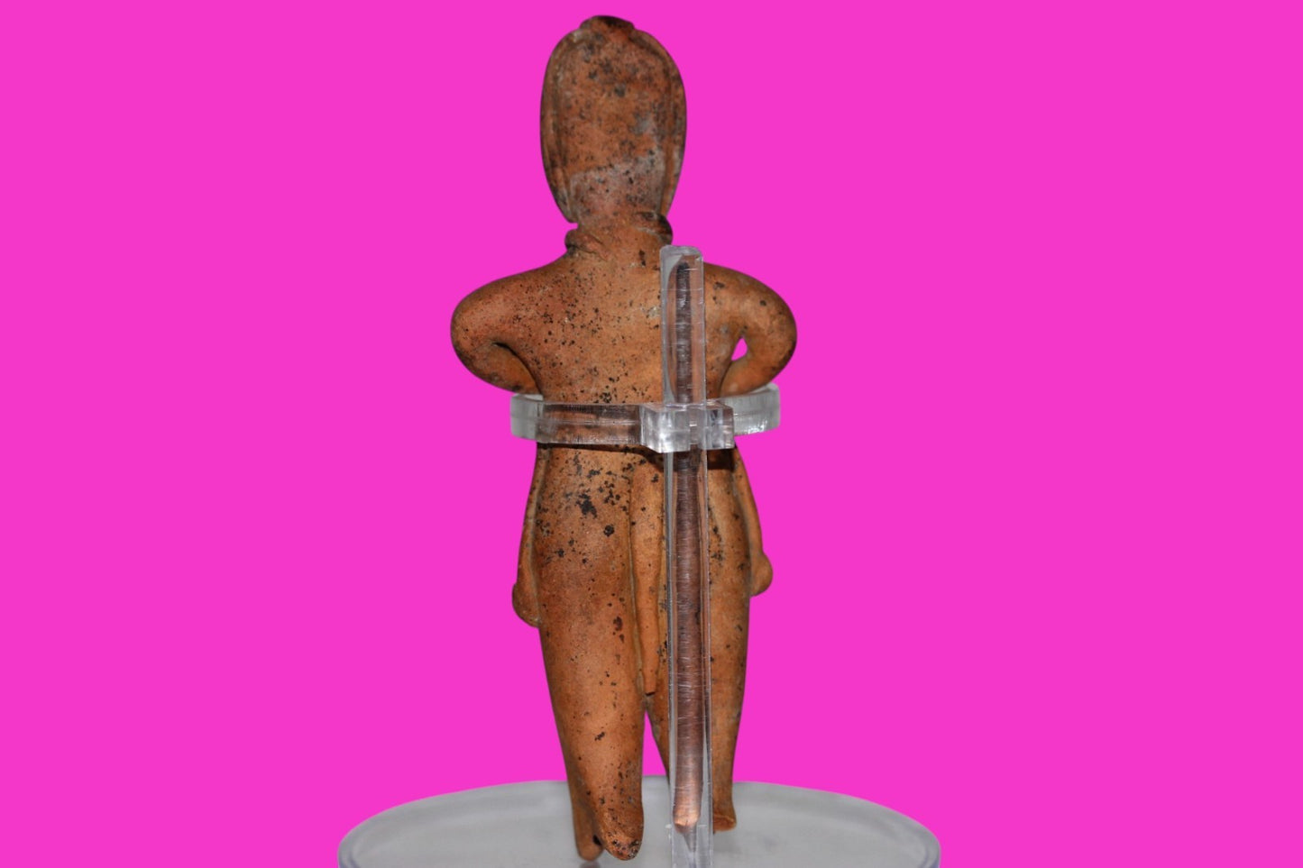 Authentic Pre Columbian Artifact Pretty Lady Tomb Figure Colima Mexico COA 17