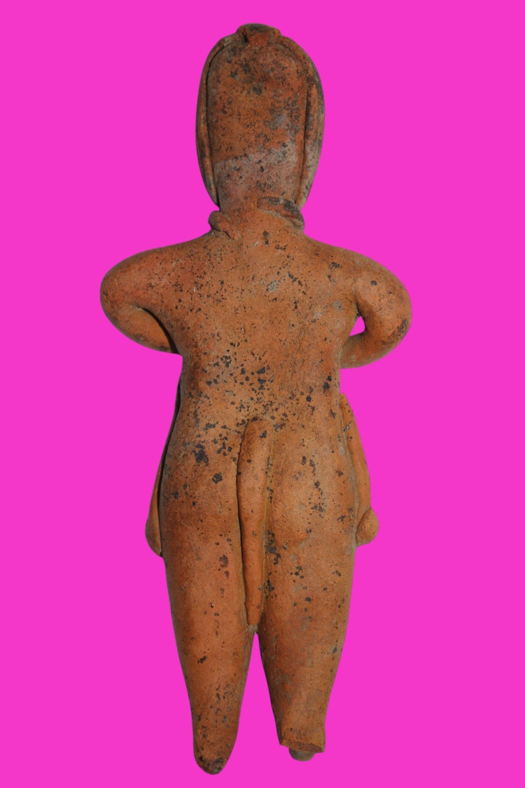 Authentic Pre Columbian Artifact Pretty Lady Tomb Figure Colima Mexico COA 17
