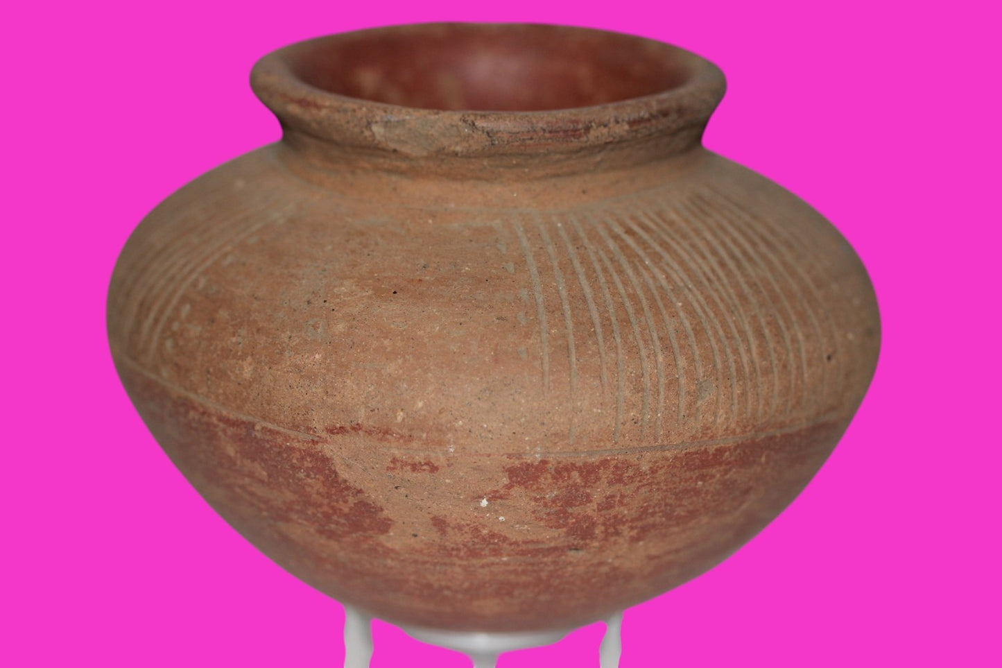 Pre Columbian Artifact Authentic Small Olla Colima Mexico 200 BC-200 AD COA J101