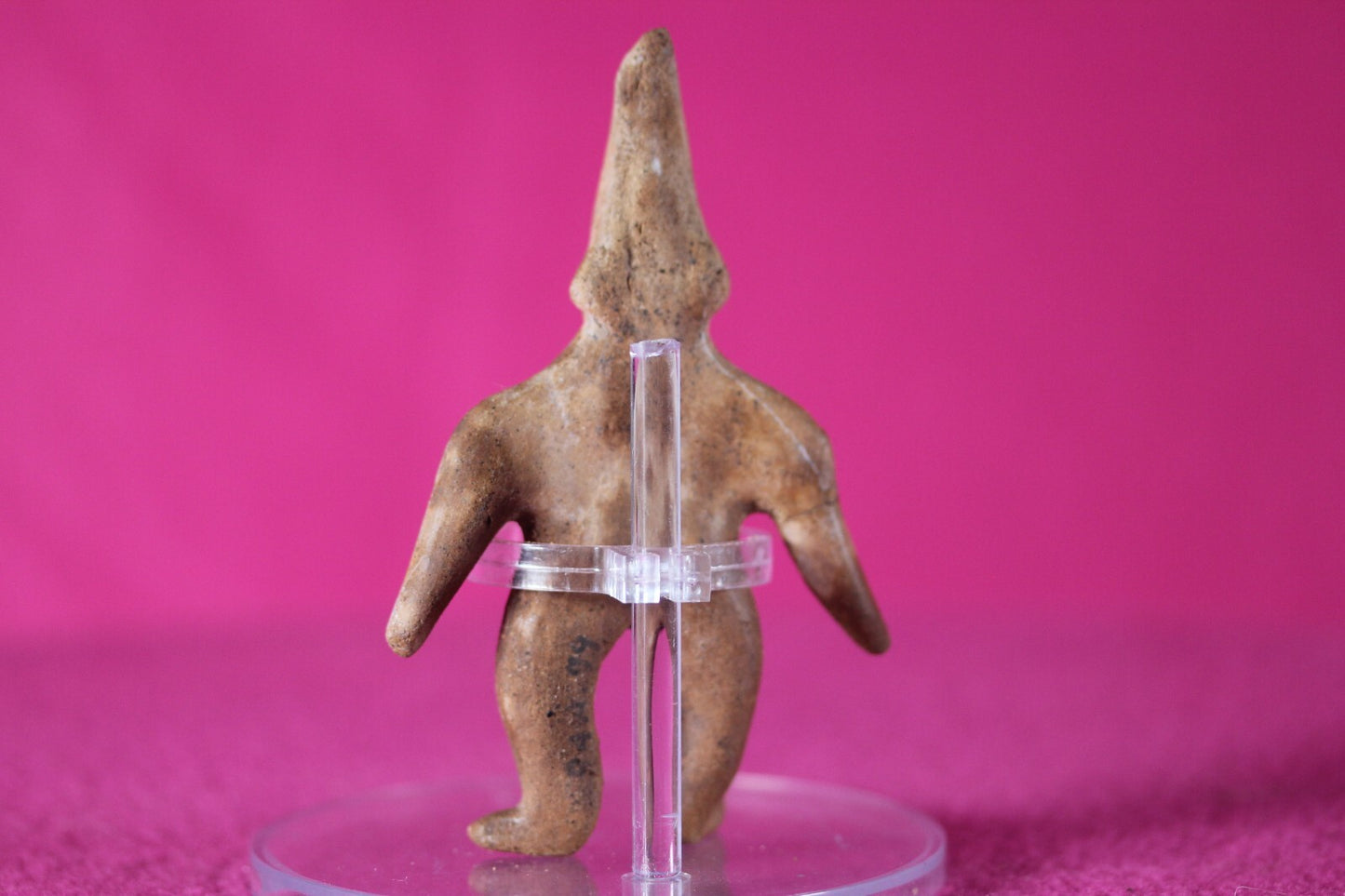 Authentic Pre Columbian Archaic Artifact Tomb Figure Colima Mexico 100BC COA 136