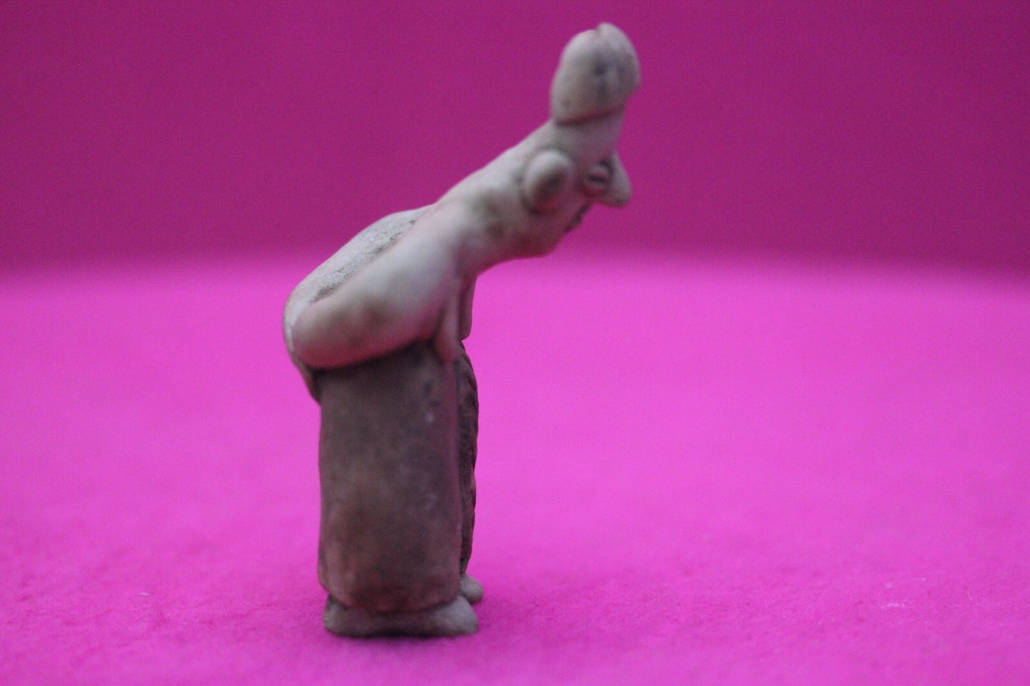 Authentic Pre Columbian Artifact Rare Grandma Tomb Figure Colima Mexico COA 156