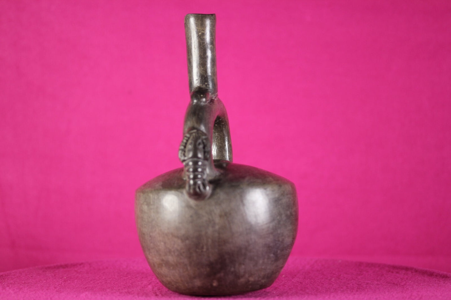 Pre Columbian Authentic Artifact Lobster  Pottery Jar 750-1375 AD Sican Peru J49