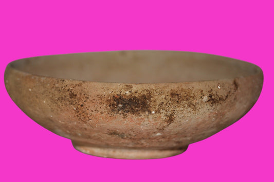 Ancient Holy Land Bowl Artifact From Time of Jesus Christ 100BC-100AD COA J127