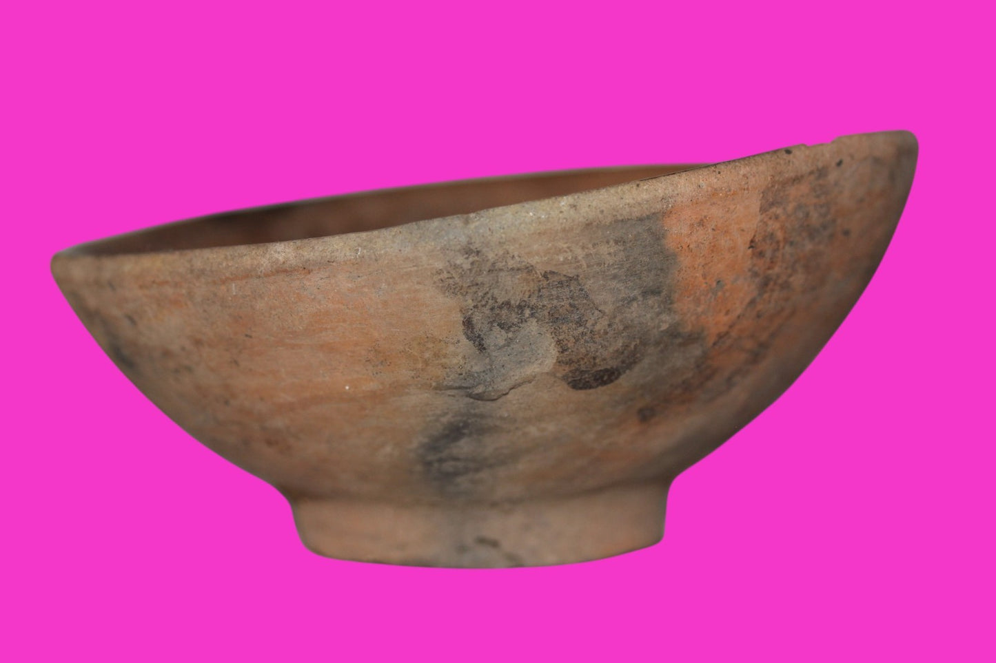 Ancient Holy Land Bowl Artifact From Time of Jesus Christ 300BC-200AD COA J129