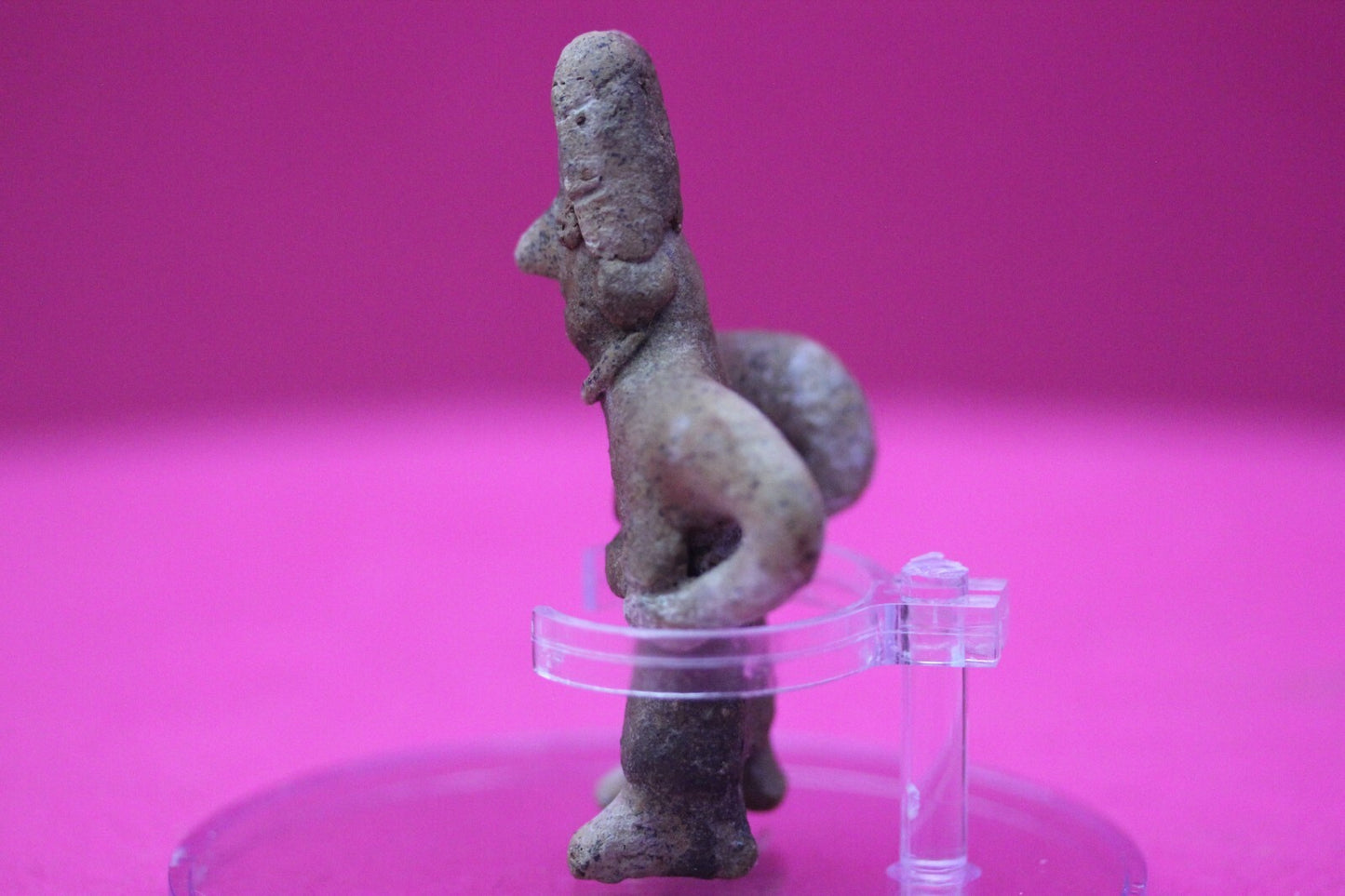 Authentic Pre Columbian Artifact Rare Grandma Tomb Figure Colima Mexico  COA 152